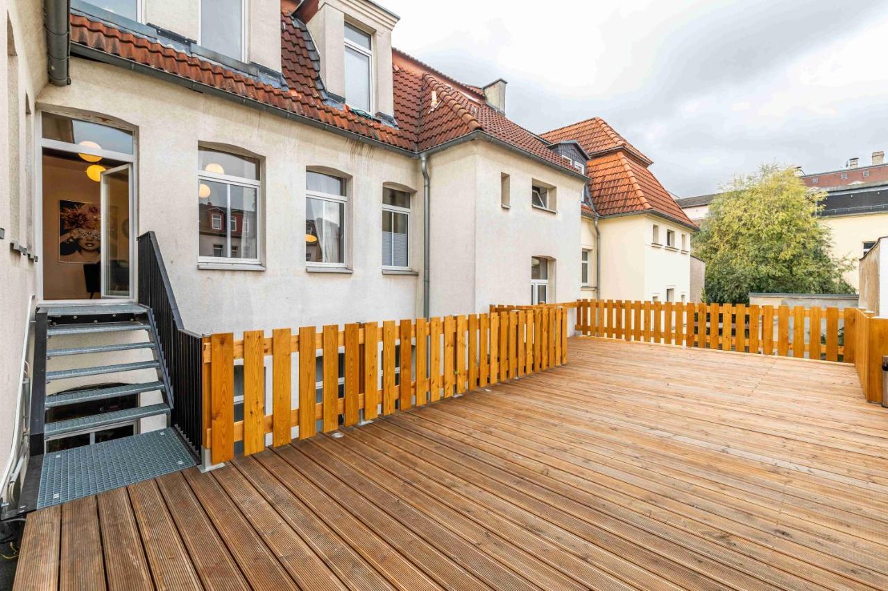 Grosser Terrassentraum In Klein Venedig Leipzig Dış mekan fotoğraf