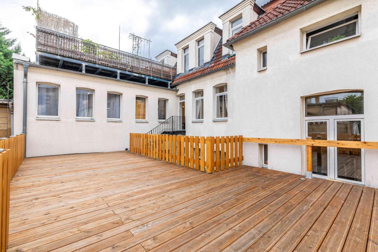 Grosser Terrassentraum In Klein Venedig Leipzig Dış mekan fotoğraf